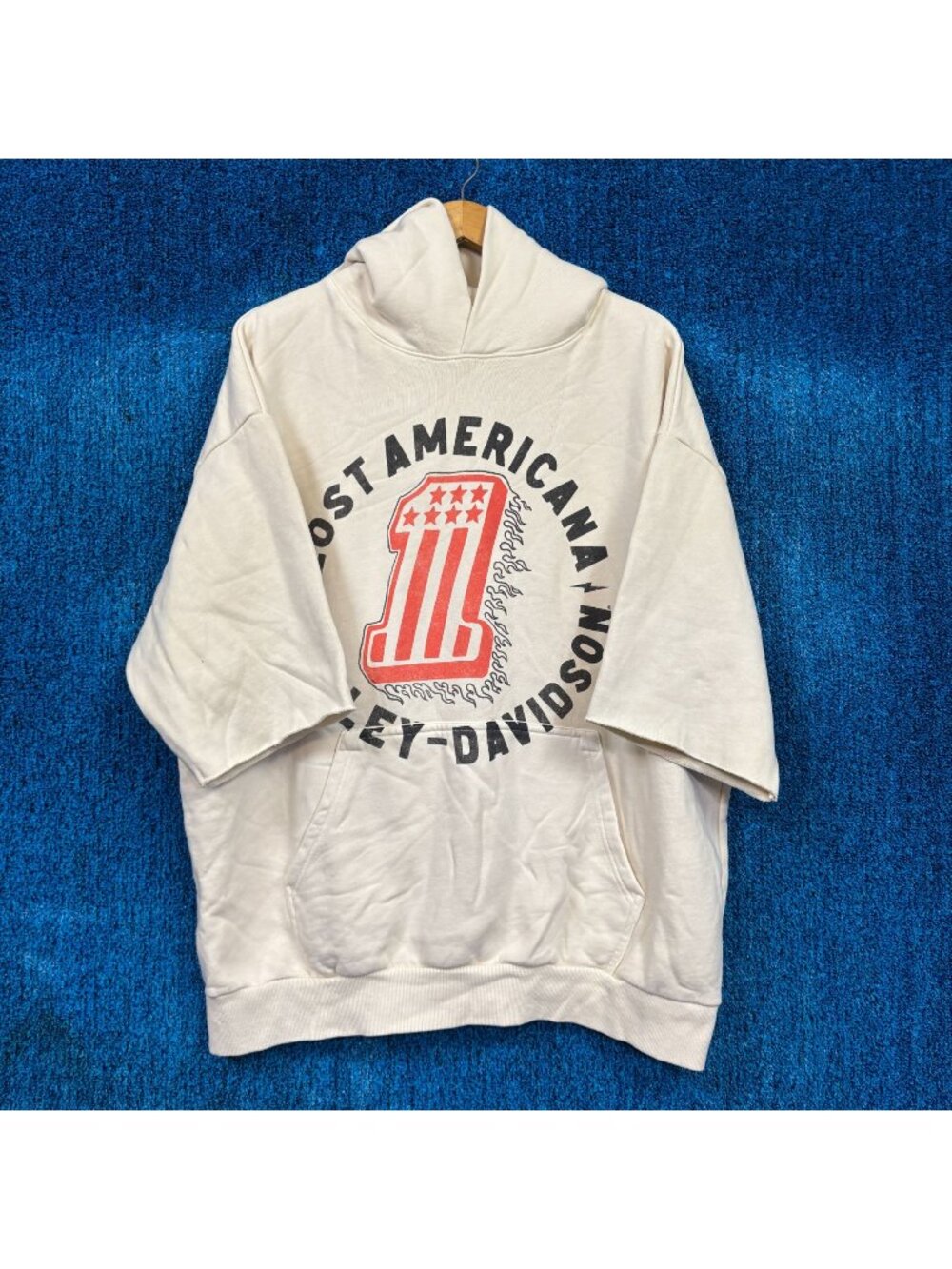 Harley-Davidson x MGK Lost Americana Short Sleeve Hoodie XL